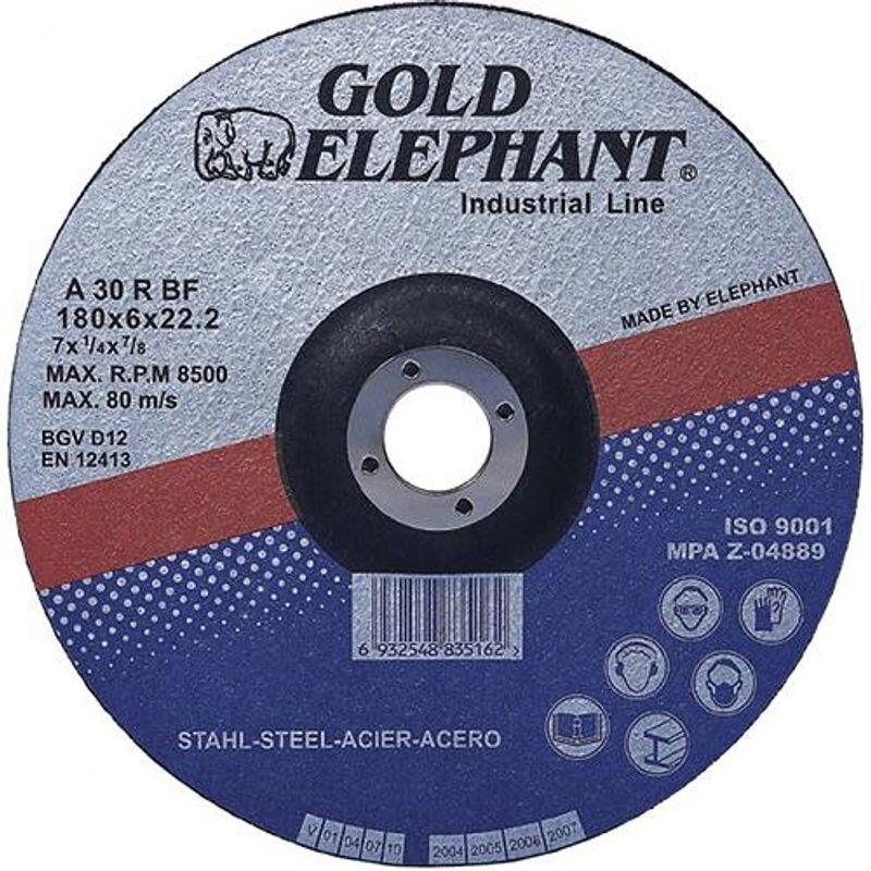 Rezný kotúč na kov Gold Elephant Blue 41A 150x2,5x22,2 mm
