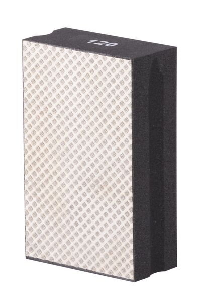 Podložka DP510, 95x55x30 mm, P120, brúsna, diamantová, pre obkladačov Podložka DP510, 95x55x30 mm, P120, brúsna, diamantová, pre obkladačov