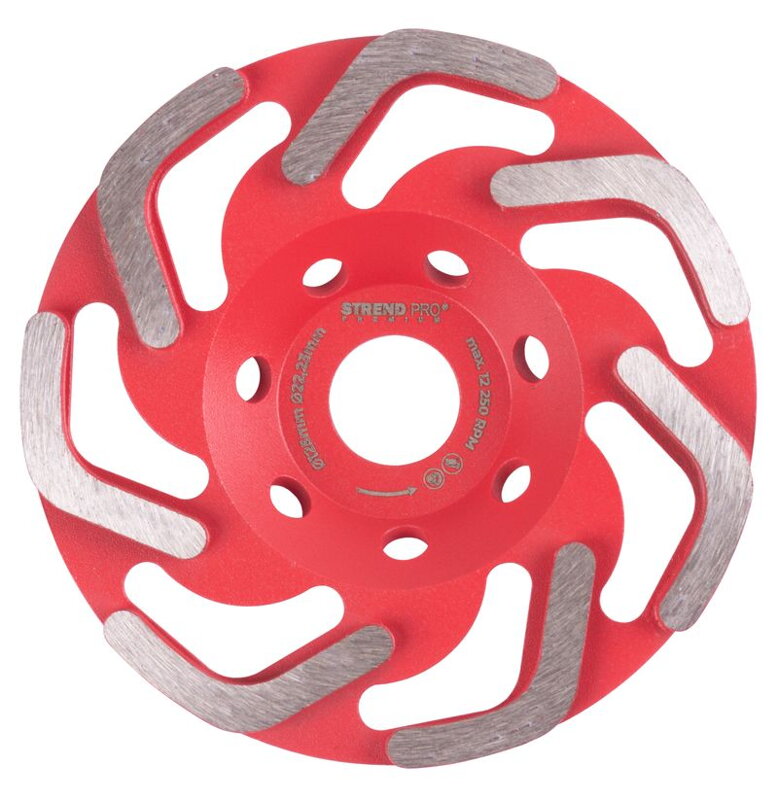 Diamantový kotúč Strend Pro Premium CGW40, 125 mm, brúsny na betón Diamantový kotúč Strend Pro Premium CGW40, 125 mm, brúsny na betón