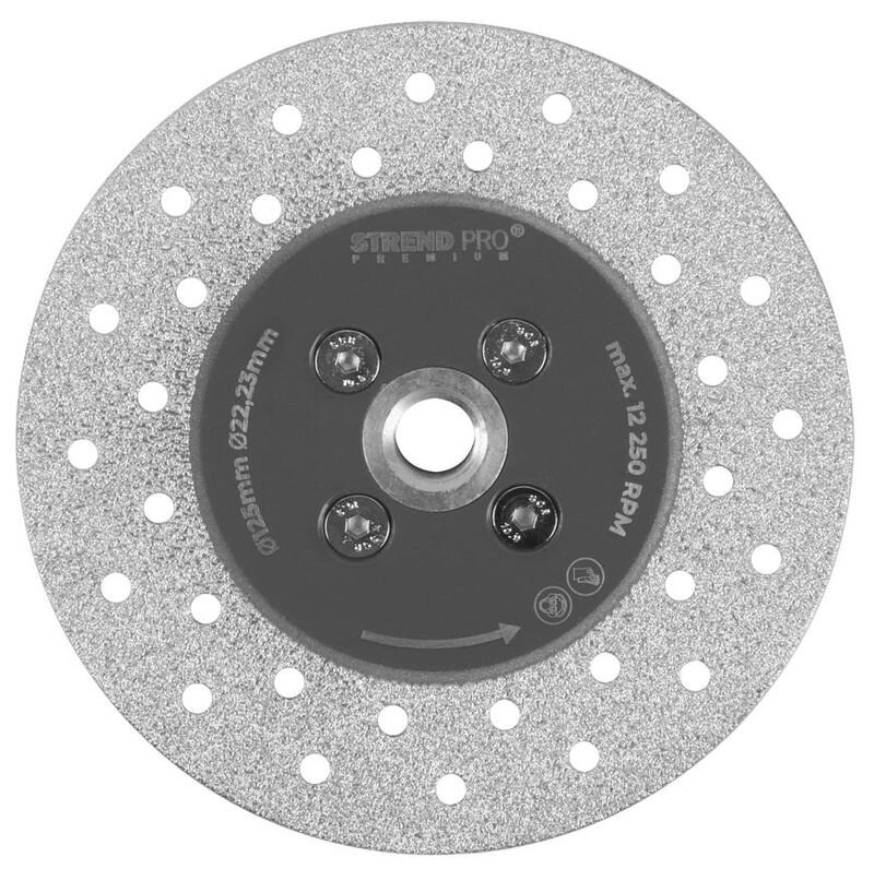 Diamantový kotúč Strend Pro Premium CGW31, 125 mm, M14, obojstranný