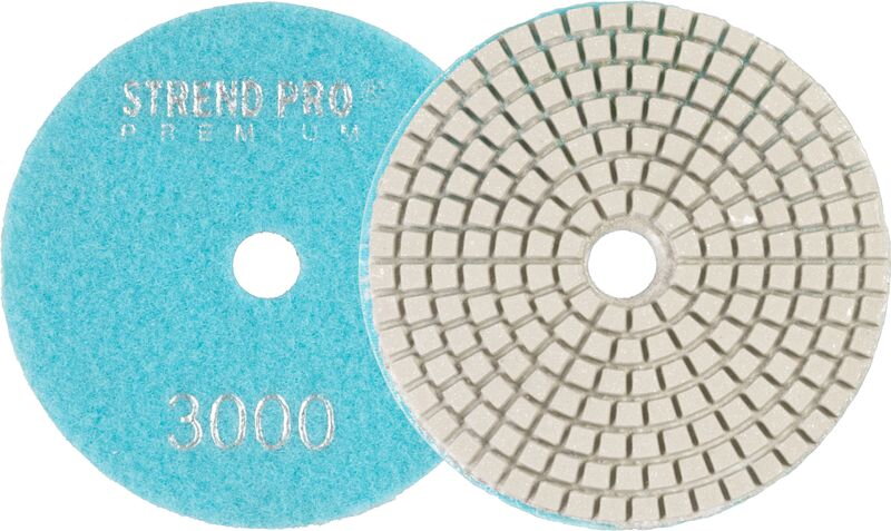 Kotúč Strend Pro Premium P3000 100 mm, diamantový, leštiaci Kotúč Strend Pro Premium P3000 100 mm, diamantový, leštiaci