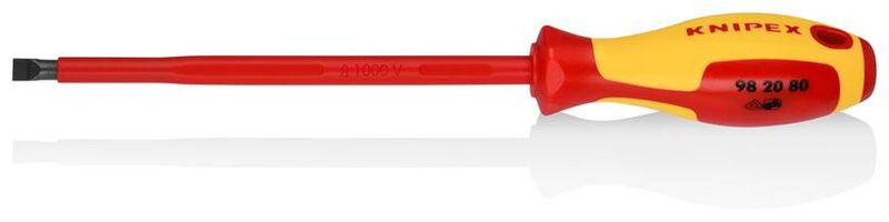 Skrutkovač KNIPEX 98 20 80 – PL 8.0 mm, VDE 1000V, 295 mm