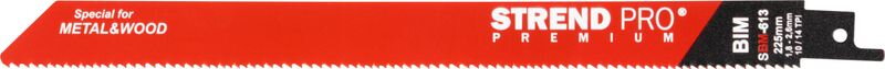 List do chvostovej píly SBM-613 225 mm, Bi-metal, na drevo a kov