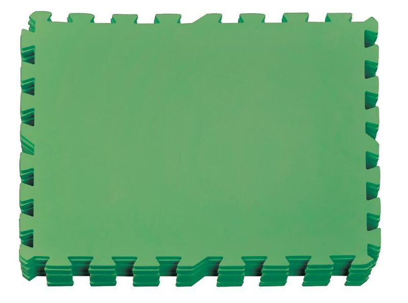 Podložka pod bazén EVA MT504, zelená, 500x500x4 mm, 9 ks