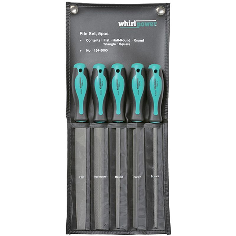 Sada pilníkov WHIRLPOWER 154-5005, 5-dielna, 200 mm