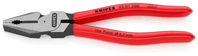 Kliešte KNIPEX 02 01 200, silové kombinované, DIN 5746