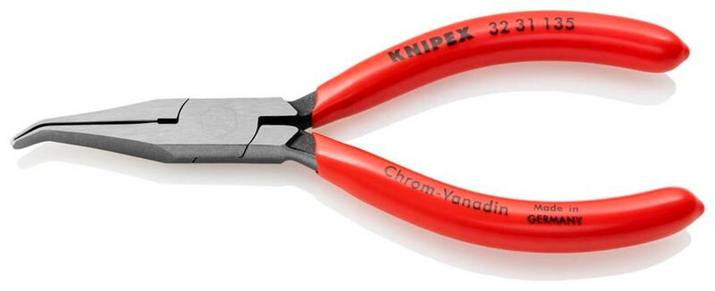 Klieste KNIPEX 32 31 135, 135mm, ploche, zahnute, spicate celustie, nastavovacie