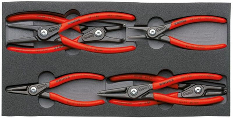 Sada klieští KNIPEX 00 20 01 V02 – na poistné krúžky, 6-dielna
