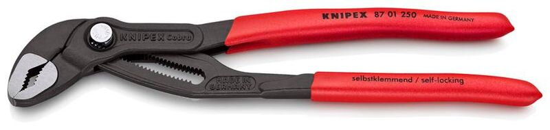 Kliešte KNIPEX 87 01 250 – 250 mm, 2", Cobra