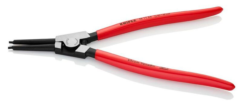 Kliešte KNIPEX 46 11 A4 – 85-140 mm, rovné, na vonkajšie poistné krúžky