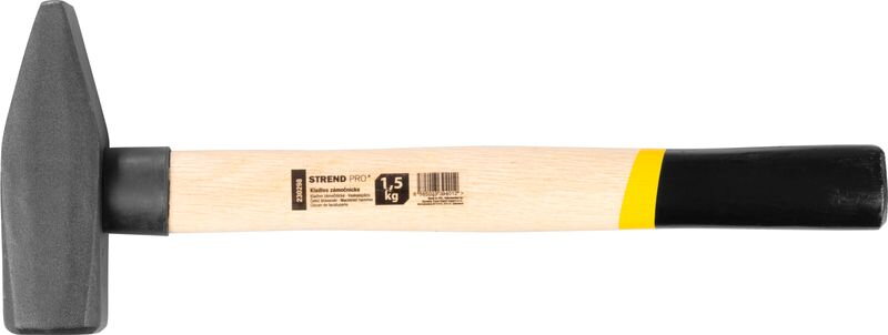 Kladivo Strend Pro HM100, 1500 g, zámočnícke, drevo, 380 mm Kladivo Strend Pro HM100, 1500 g, zámočnícke, drevo, 380 mm