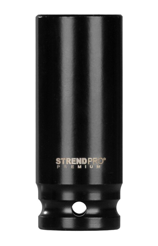 Nadstavec Strend Pro Premium, rázový, predĺžený, 1/2", 6-hran, CrMO, 22 mm