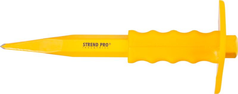 Sekáč Strend Pro, špicatý, s chráničom, 255x25 mm Sekáč Strend Pro, špicatý, s chráničom, 255x25 mm