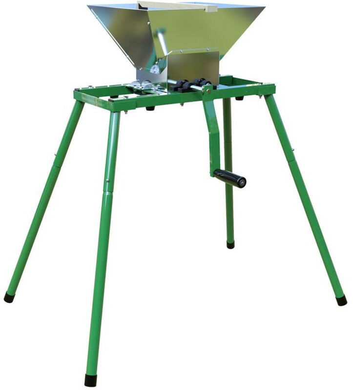 Mlynček Strend Pro, na hrozno, nerez, 7 lit, s plastovými zubami, kovový stojan