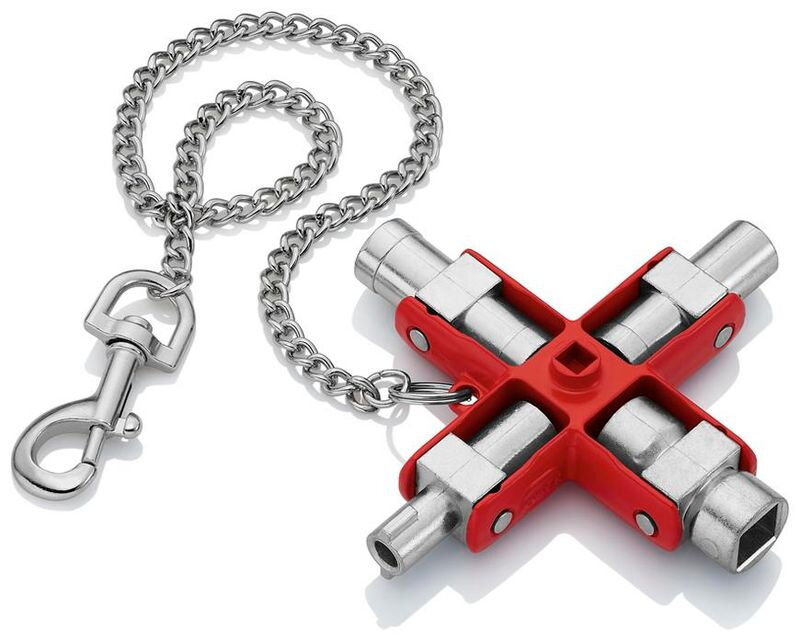 Kľúč KNIPEX 00 11 06 – 90 mm, univerzálny na rozvodné skrine