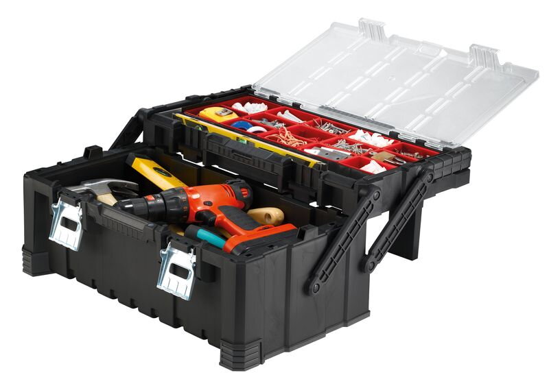 Box na náradie Keter Cantilever Tool Box 22, 56×31×24 cm Box na náradie Keter Cantilever Tool Box 22, 56×31×24 cm