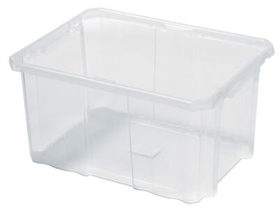 Plastový box úložný NCC12 transparentný 300x200x165
