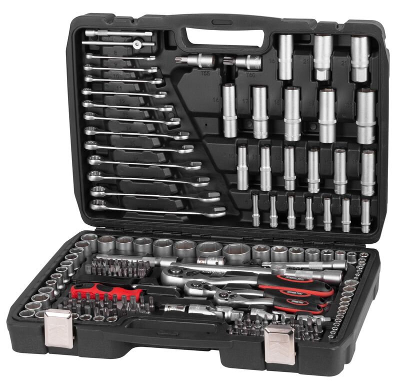 Strend Pro Sada náradia STREND CUBE 221, 1/2"+1/4"+3/8" 215 dielna, 239678 Strend Pro Sada náradia STREND CUBE 221, 1/2"+1/4"+3/8" 215 dielna, 239678