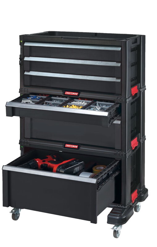 Box na náradie Keter 17201228 TOOL CHEST SET, 6 zásuviek, 560×750×290 mm Box na náradie Keter 17201228 TOOL CHEST SET, 6 zásuviek, 560×750×290 mm