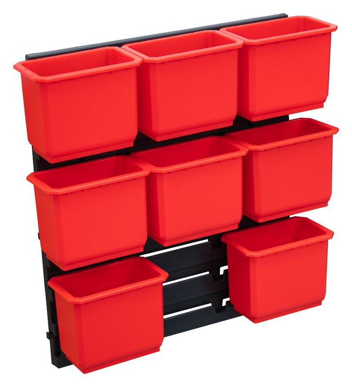 Boxy na stenu QBRICK Organizer náhradný, ONE200, Organizer XL, TWO 9 dielna sada Boxy na stenu QBRICK Organizer náhradný, ONE200, Organizer XL, TWO 9 dielna sada