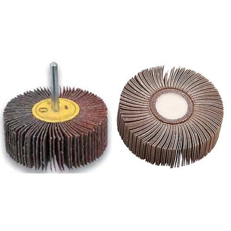 Lamelový kotúč KONNER FW603 60 mm, P080, na stopke, do vŕtačky