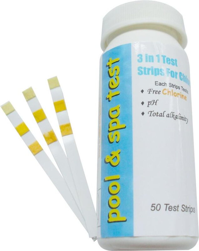 Tester vody Strend Pro, 3v1, ph, chlór, alkalita, pásiky