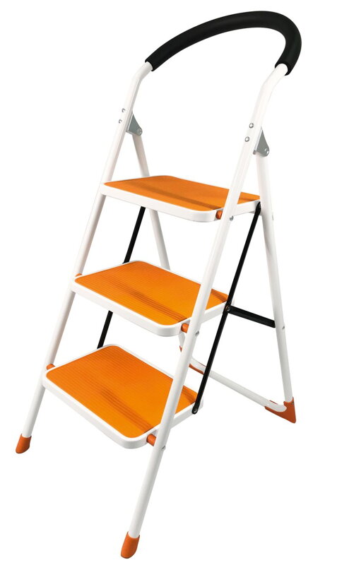 Schodíky Strend Pro WRH2062, 3-stupienkové, oceľové, oranžové, 150 kg Schodíky Strend Pro WRH2062, 3-stupienkové, oceľové, oranžové, 150 kg