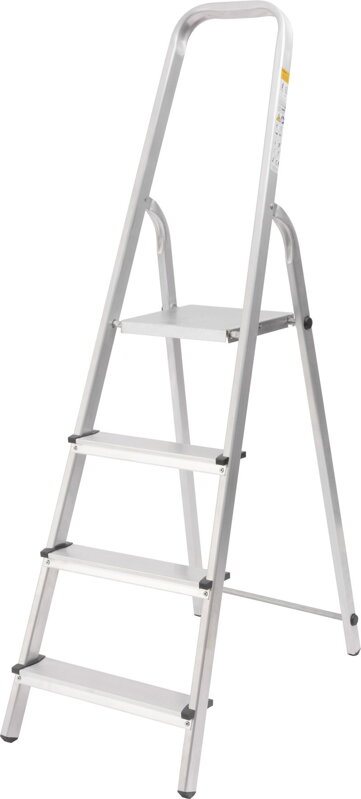 Schodíky Strend Pro ALD, 4-stupienkové, hliníkové, 125 kg Schodíky Strend Pro ALD, 4-stupienkové, hliníkové, 125 kg