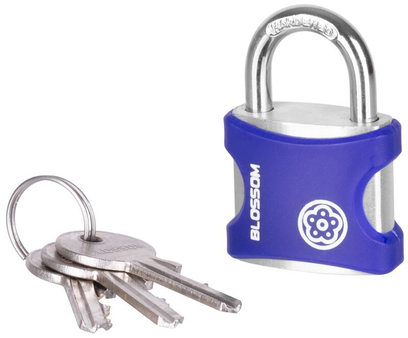 Zámok Blossom 9830, 30 mm, visiaci, Vinyl, Traveler Zámok Blossom 9830, 30 mm, visiaci, Vinyl, Traveler