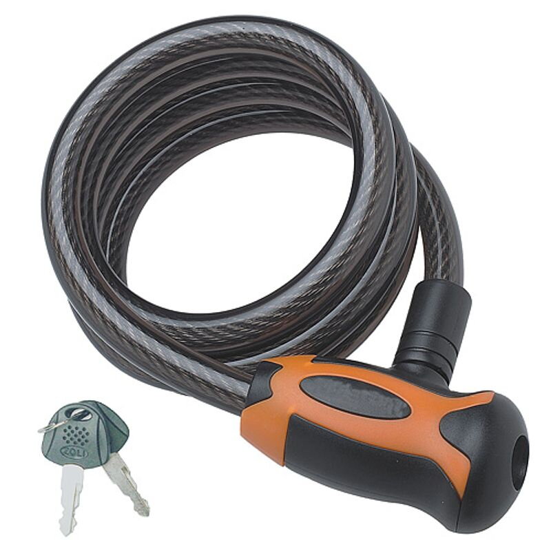 Zámok na bicykel ZOLI 87326, 8x120 cm