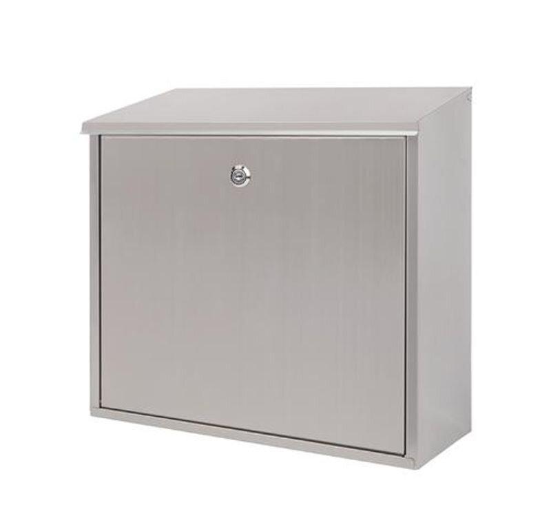 Poštová schránka FLATBOX 2, nerez, 360x360x100 mm