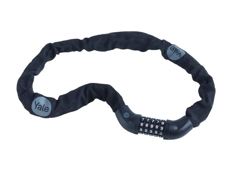 Zámok na bicykel Yale YCHC0/6/90/2 – číselný kód, 900 mm