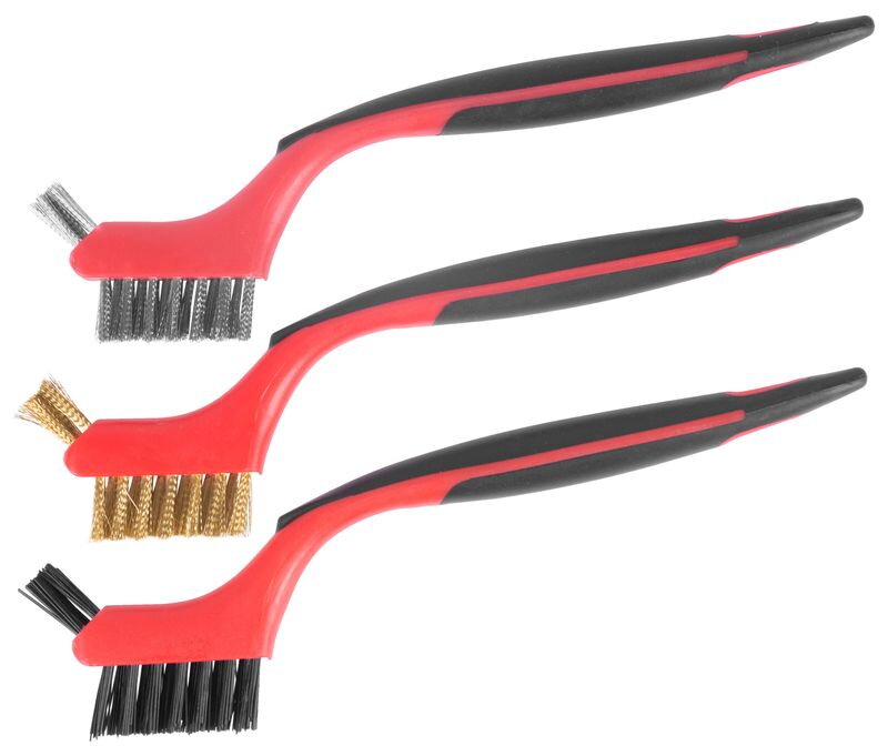 Sada kief Strend Pro BS618, 3-dielna, nylon/oceľ/mosadz Sada kief Strend Pro BS618, 3-dielna, nylon/oceľ/mosadz