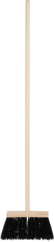 Metla Geco Indust Black WH, 240 mm, priemyselná, čierna, s násadou 1200 mm Metla Geco Indust Black WH, 240 mm, priemyselná, čierna, s násadou 1200 mm