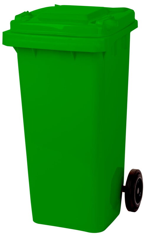 Smetná nádoba ICS GB2 120 l, plastová, zelená, HDPE Smetná nádoba ICS GB2 120 l, plastová, zelená, HDPE