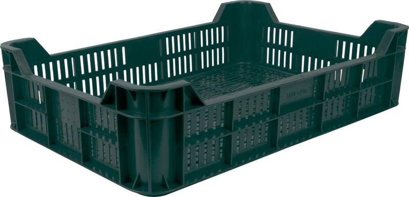 Prepravka na ovocie a zeleninu M10, 21 lit., max. 10 kg, 600x400x150 mm, perforovaná, PE Prepravka na ovocie a zeleninu M10, 21 lit., max. 10 kg, 600x400x150 mm, perforovaná, PE