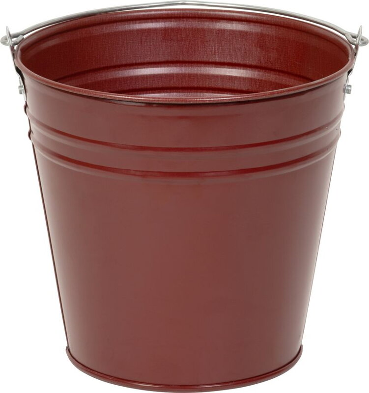 Vedro Aix Caldari Zn, 7 litrov, žlté, kovové, pozinkované