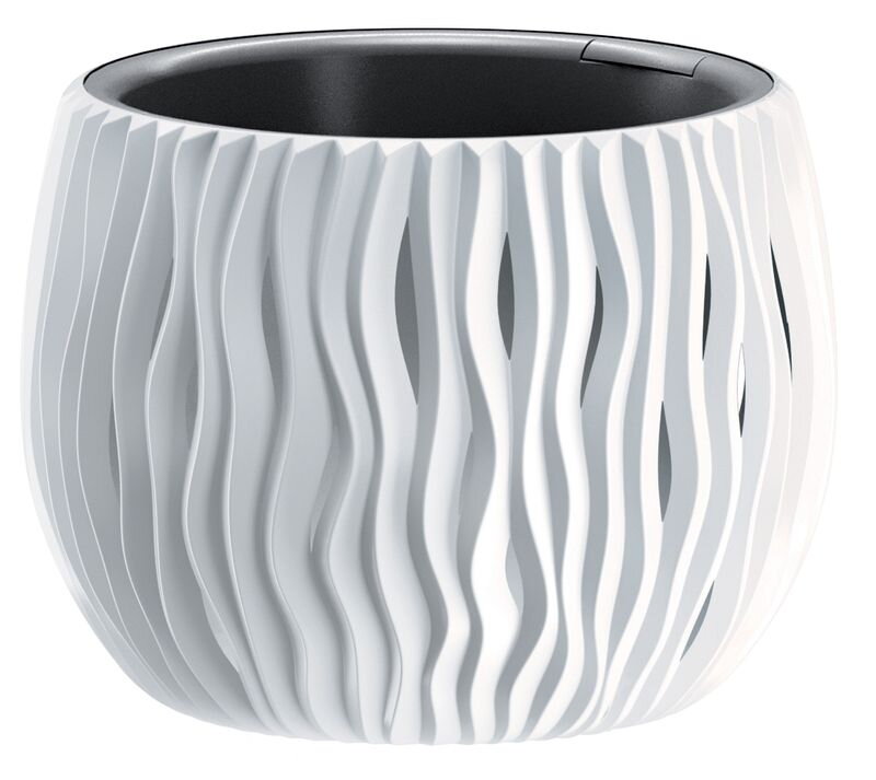 Kvetináč SANDY Bowl 240, 238x161 mm, biela Kvetináč SANDY Bowl 240, 238x161 mm, biela