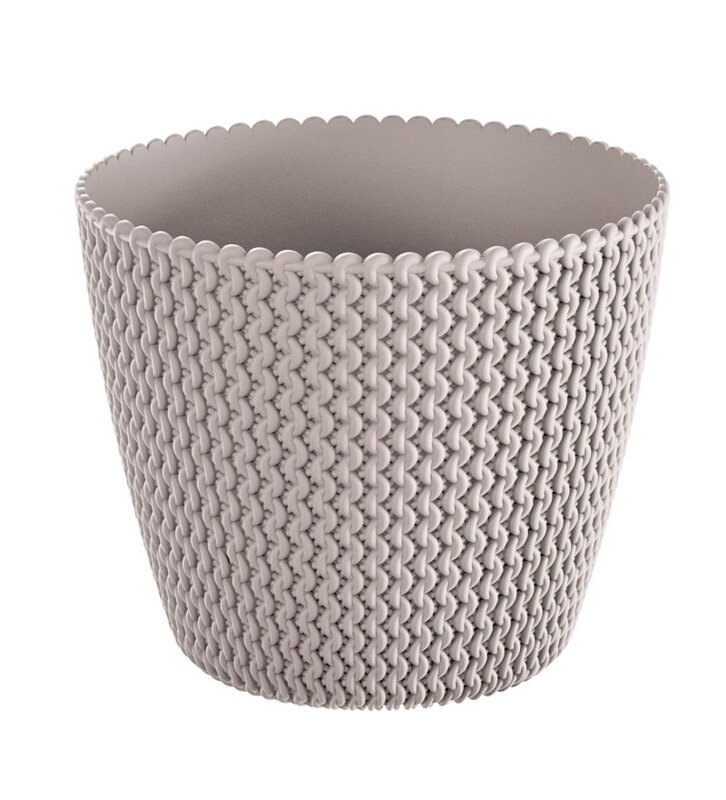Kvetináč Splofy 218/184 mm, 5.0 lit, mocca Kvetináč Splofy 218/184 mm, 5.0 lit, mocca