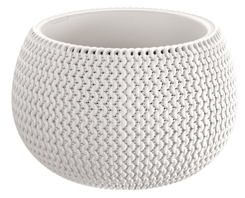 Kvetináč SPLOFY Bowl 290x195 mm, biely Kvetináč SPLOFY Bowl 290x195 mm, biely