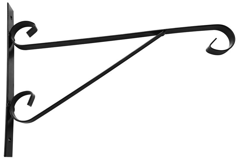 Čierny kovový vešiak Strend Pro na kvetináč, 28x32 cm Čierny kovový vešiak Strend Pro na kvetináč, 28x32 cm
