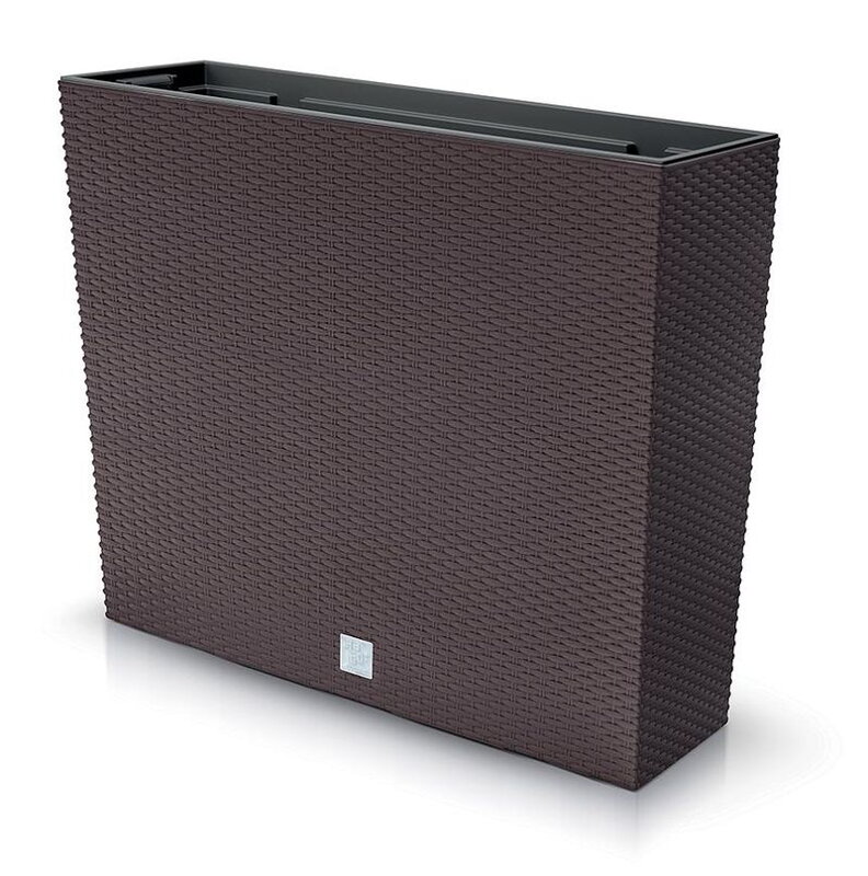 Kvetináč s vložkou RATO Case – 580x180x498 mm, hnedý