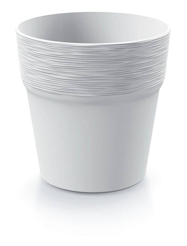 Kvetináč FURU – 145x148 mm, biely Kvetináč FURU – 145x148 mm, biely