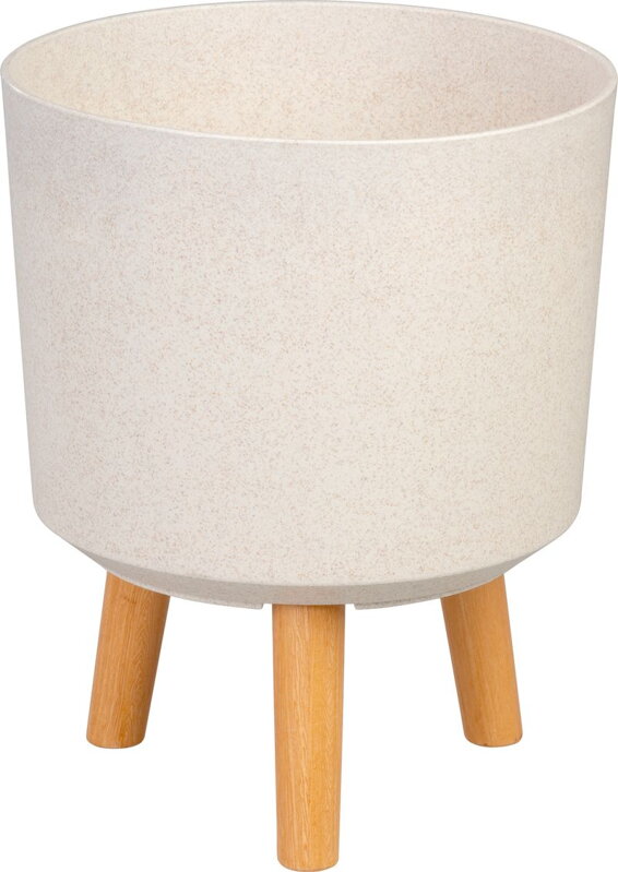 Kvetináč Strend pro, farba White Weath Finish, 24,5x24,5x31 cm
