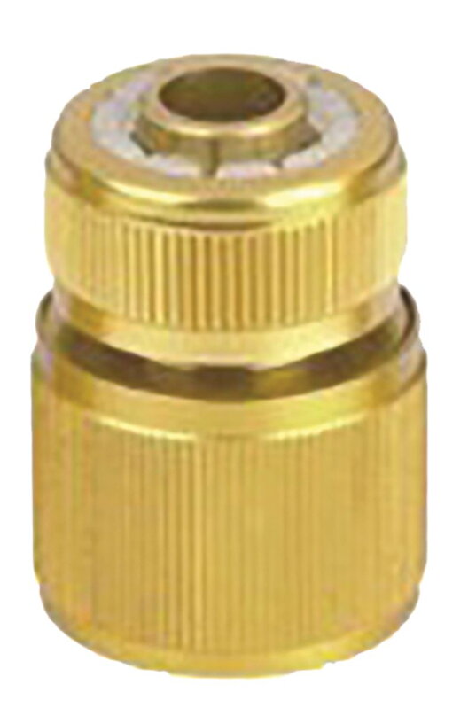 Rýchlospojka na hadicu Strend Pro, STOP, mosadzná, 1/2", záhradná Rýchlospojka na hadicu Strend Pro, STOP, mosadzná, 1/2", záhradná