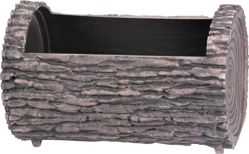 Kvetináč Woodeff, walnut, 22x35 cm, truhlík, kmeň, efekt dreva Kvetináč Woodeff, walnut, 22x35 cm, truhlík, kmeň, efekt dreva