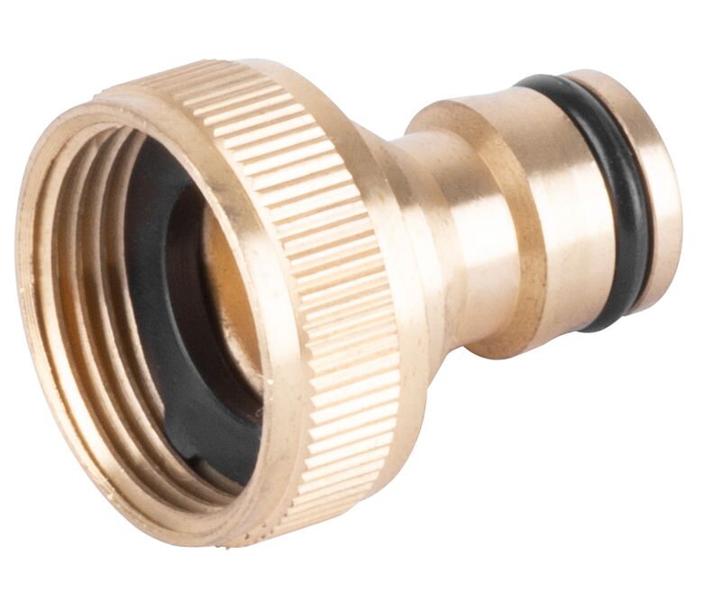 Prípojka na vodovodný kohútik Strend Pro, mosadzná, G3/4", vnútorný závit Prípojka na vodovodný kohútik Strend Pro, mosadzná, G3/4", vnútorný závit