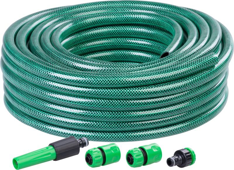 Záhradná hadica Strend Pro Economic 1/2", 20 m, sada s dýzou a spojkami Záhradná hadica Strend Pro Economic 1/2", 20 m, sada s dýzou a spojkami