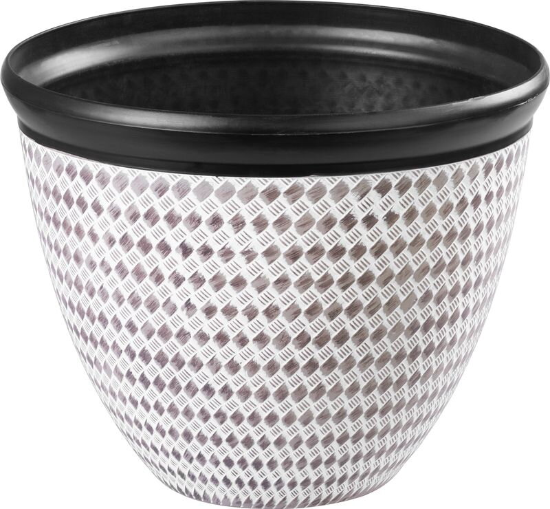 Hnedý kvetináč Strend Pro Marble, 37x30 cm Hnedý kvetináč Strend Pro Marble, 37x30 cm