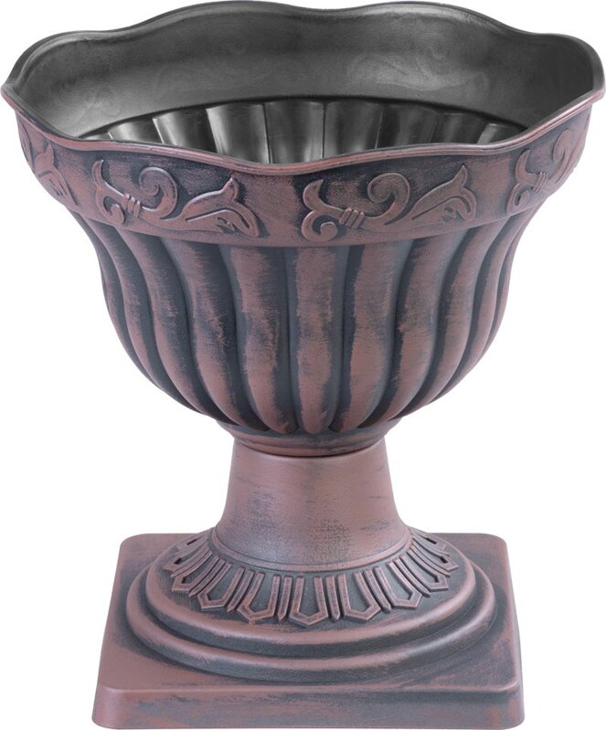 Medený kvetináč Strend Pro Antik, 30x30 cm, metalický efekt Medený kvetináč Strend Pro Antik, 30x30 cm, metalický efekt